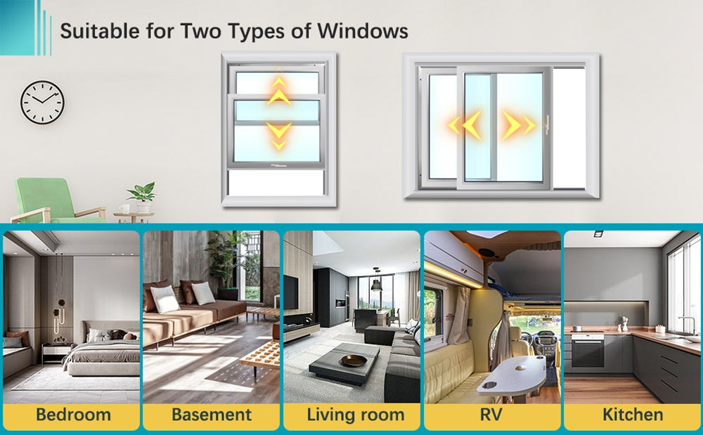 Přenosná klimatizace a odvlhčovač LUKO A011D1-7K 3 v 1, chladicí výkon 7000 BTU, 2 rychlosti větru, 24hodinový časovač, nízká hlučnost, dálkové ovládání