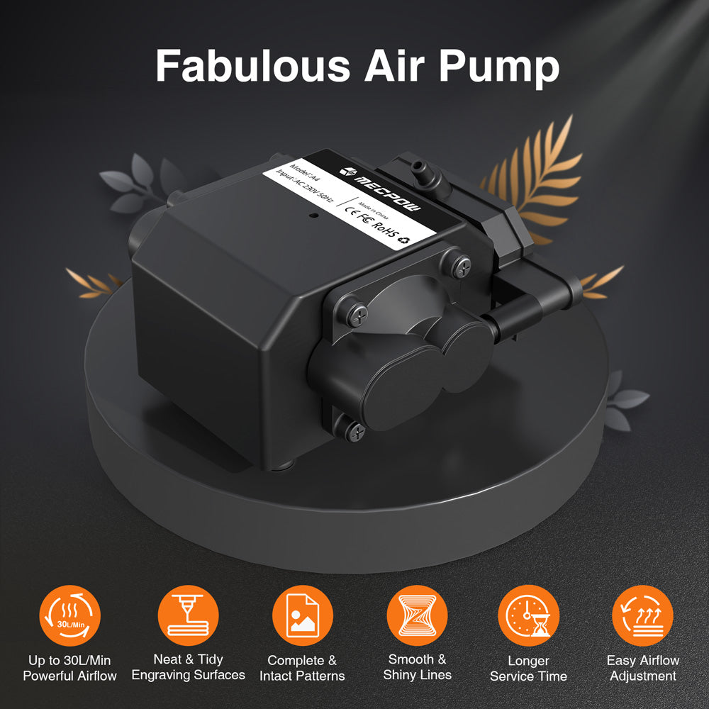 Mecpow A4 Air Assist s vzduchovým čerpadlem 30 l/min pro Mecpow X3/X3 Pro