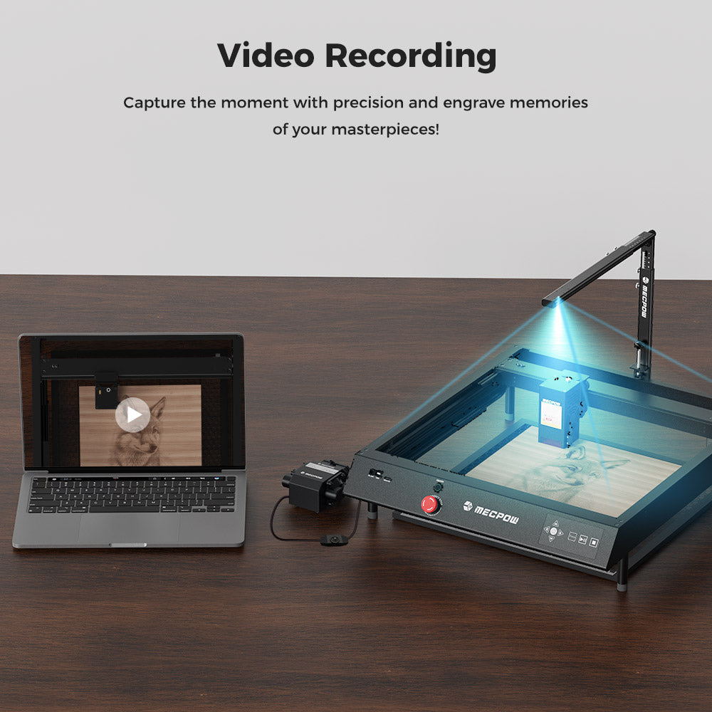 Mecpow MC5 5MP Lightburn kamera pro laserové gravírky