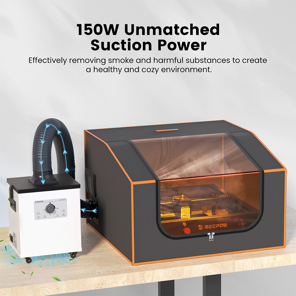 Odsávač výparů Mecpow P150 150W pro X4 Pro/FC1/FC2/FC3 s třístupňovou filtrací