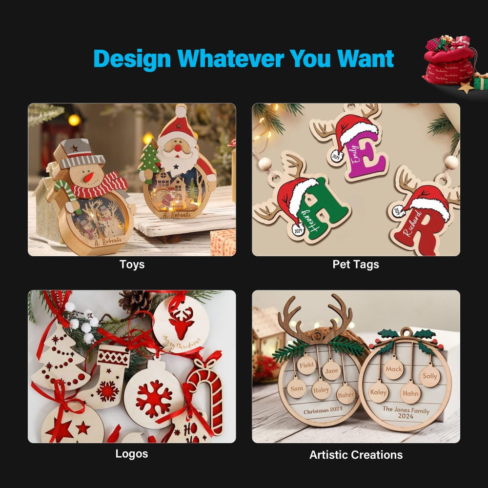 Laserový gravírovací stroj Mecpow X3, výkon laseru 5 W, pevné zaostření, přesnost 0,01 mm, rychlost gravírování 10 000 mm/min, bezpečnostní zámek, nouzové zastavení, detekce plamene, gyroskopický senzor, 410 x 400 mm - zástrčka EU