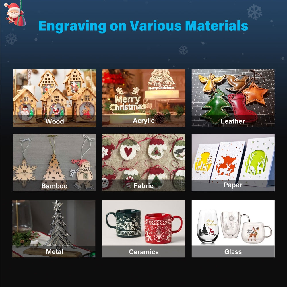 Laserový gravírovací stroj Mecpow X3 Pro 10W se sadou pro podporu vzduchu