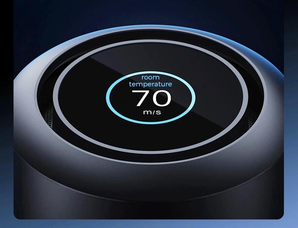 Xiaomi Mijia H700 Vysokorychlostní aniontový fén s LCD obrazovkou, 102 000 ot./min, rychlost větru 70 m/s