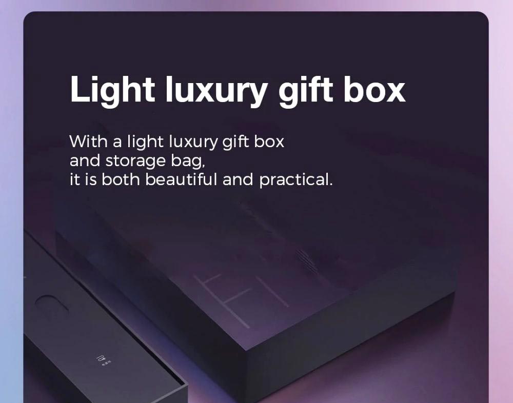 Xiaomi Mijia H700 Vysokorychlostní aniontový fén s LCD obrazovkou, 102 000 ot./min, rychlost větru 70 m/s