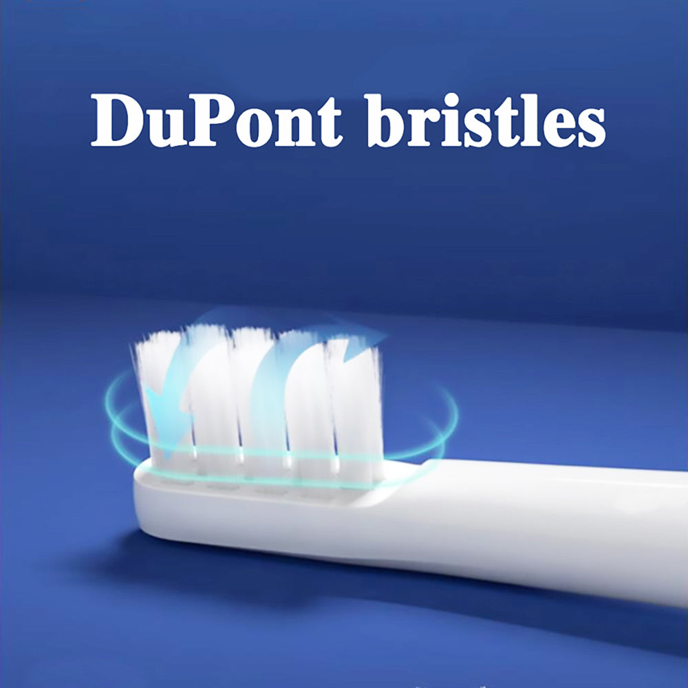 3ks Xiaomi Mijia MBS302 hlavice elektrického zubního kartáčku vhodné pro Mijia Sonic elektrický zubní kartáček T100 - bílá