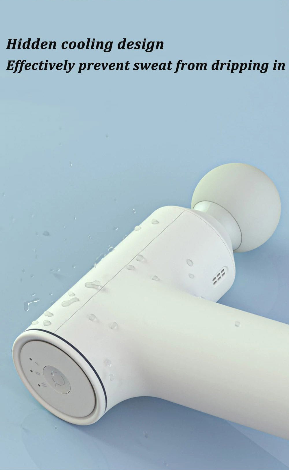 Xiaomi Mijia Mini přenosná masážní pistole na uvolnění svalů, elektrická masáž, 48dB, nízká hlučnost, 3stupňová nastavitelná rychlost