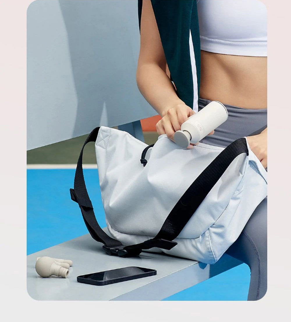 Xiaomi Mijia Mini přenosná masážní pistole na uvolnění svalů, elektrická masáž, 48dB, nízká hlučnost, 3stupňová nastavitelná rychlost