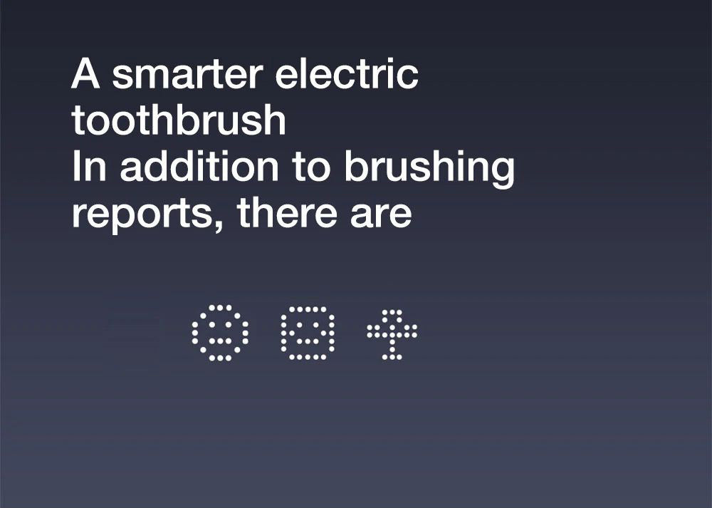 Xiaomi Mijia T700 Sonic elektrický zubní kartáček LED chytrý displej IPX7 vodotěsný chytrý zubní kartáček s propojením aplikací