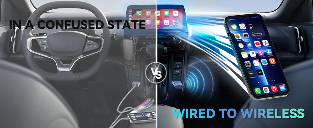 Adaptér MINIX CP86 CarPlay pro drátové a bezdrátové připojení