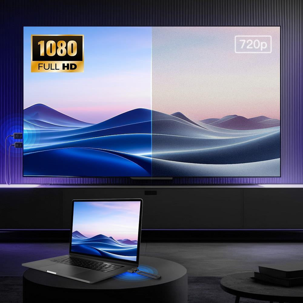 Bezdrátový HDMI adaptér MINIX H1 s 1080P bezdrátovým rozhraním, přenosová vzdálenost 50 m