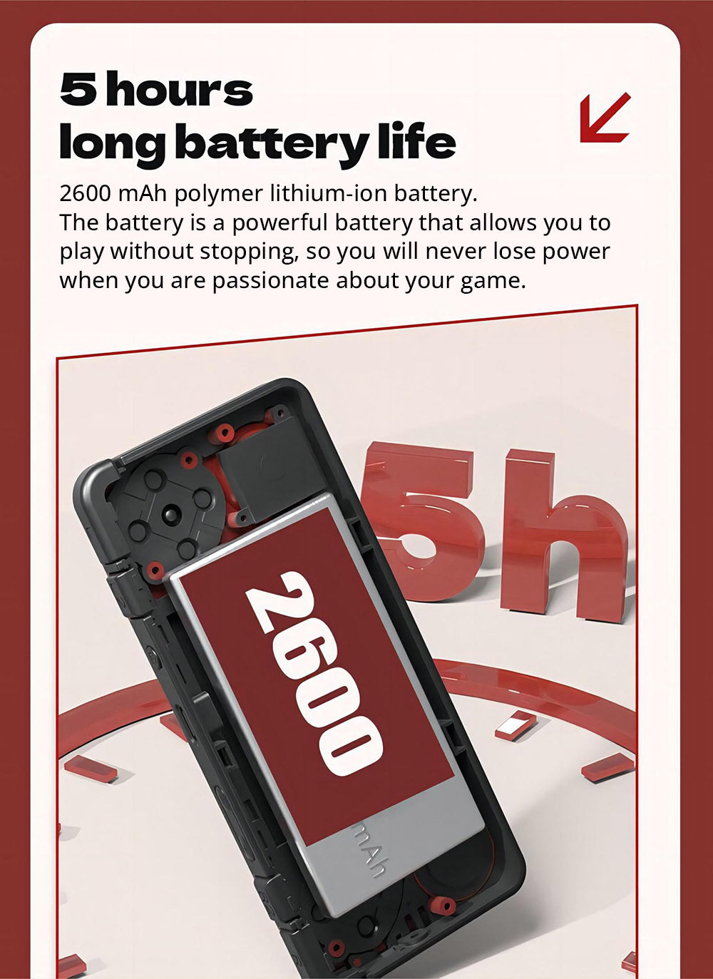 Herní konzole MIYOO A30 64GB, 2,8palcový IPS displej, baterie 2600mAh, systém Linux, 2,4G WiFi - červeno-zlatá