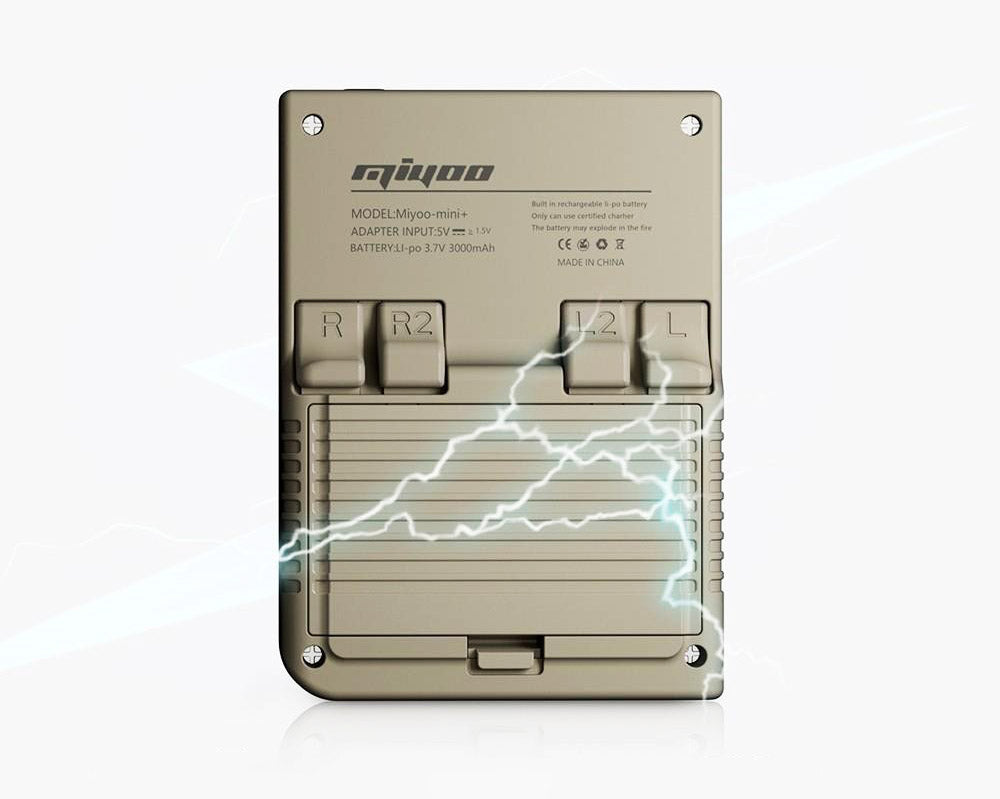 Herní konzole MIYOO Mini Plus 64GB - šedá