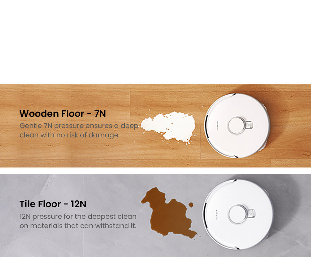 Robotický vysavač a mop Narwal Freo X Ultra s automatickým mytím a samovyprazdňováním, silným sacím výkonem 8200 Pa, plovoucím kartáčem bez zamotávání, automatickým zvedáním mopu do 12 mm, univerzální základnovou stanicí