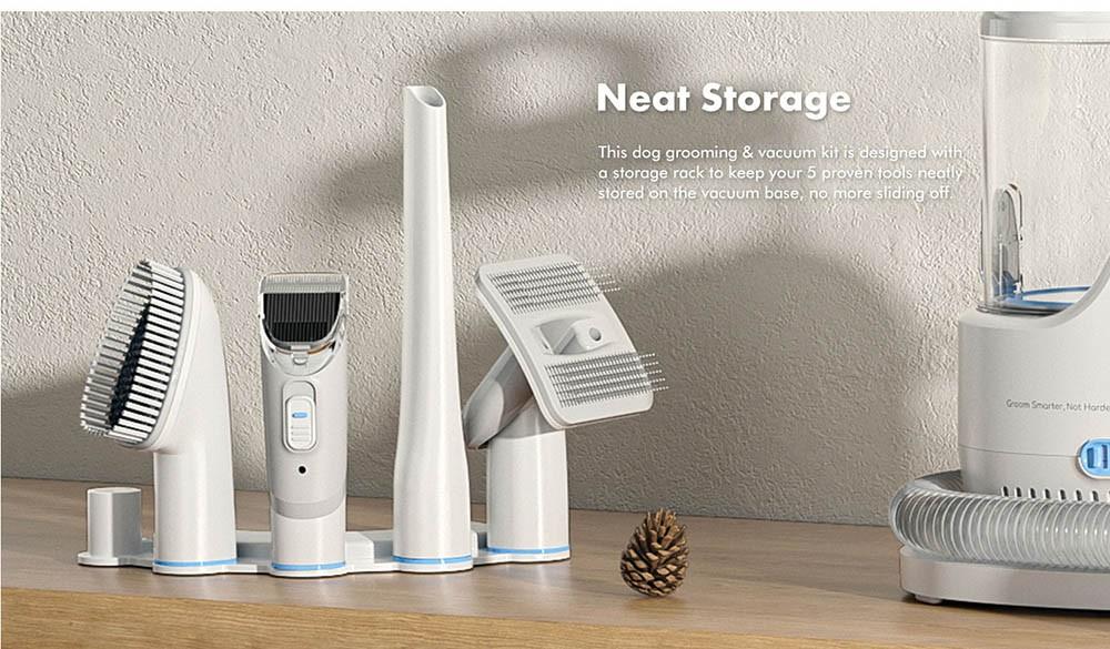 Sada na stříhání psů a vysavač Neakasa P2 Pro | Vysavač na zvířecí chlupy