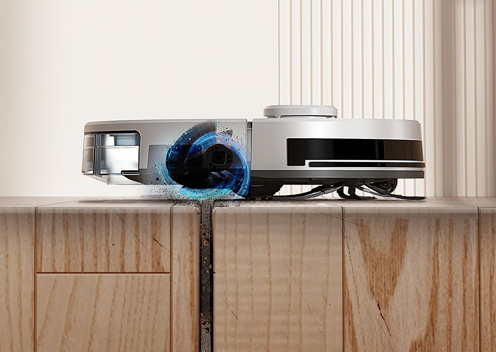 Robotický vysavač a mop Neatsvor S600, objem sběrného prostoru 2,8 l, baterie 5200 mAh, laserová navigace LDS4.0, ovládání pomocí aplikace, Alexa a Google Home, kartáč 2 v 1, HEPA filtrace a 350ml nádržka na vodu