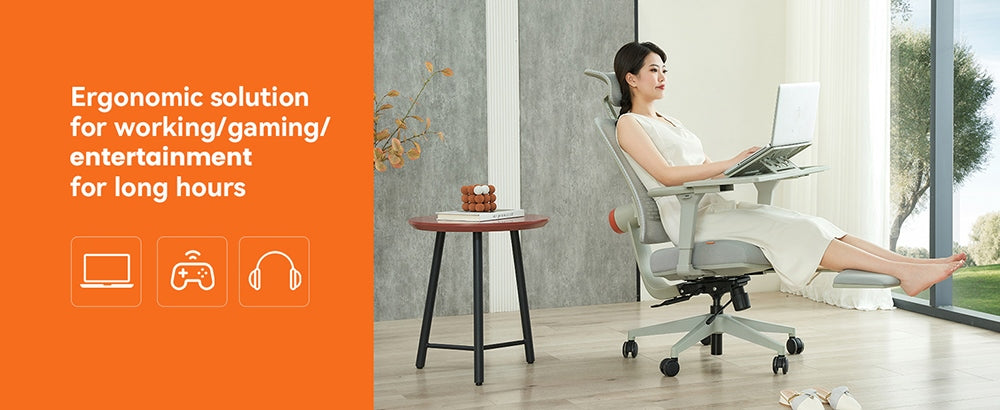 NEWTRAL LAPD Odnímatelná pracovní deska pro ergonomickou židli MagicH-BP/MagicH-BPro - šedá