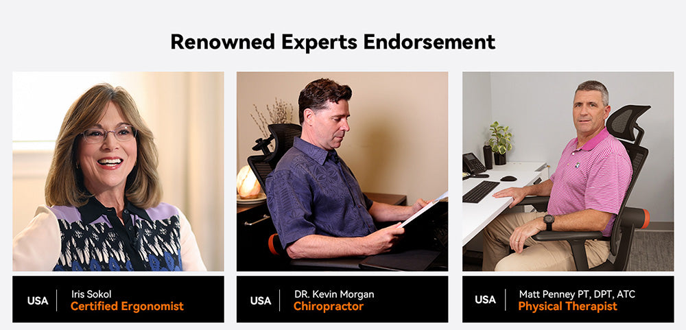 Ergonomická židle NEWTRAL MagicH-BP s opěrkou nohou, automatickým opěradlem, adaptivní opěrkou dolní části zad, nastavitelnou loketní opěrkou a opěrkou hlavy, 4 polohy aretace - černá