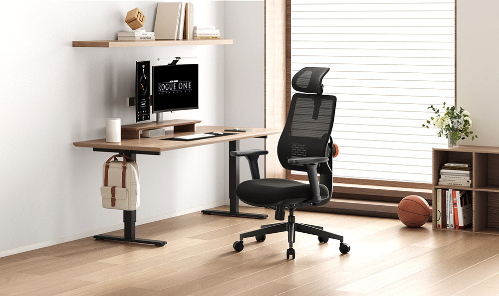 NEWTRAL MAGICH003 Ergonomická kancelářská židle, automatické nastavování opěradla, adaptivní opěrka zad, nastavitelná opěrka hlavy