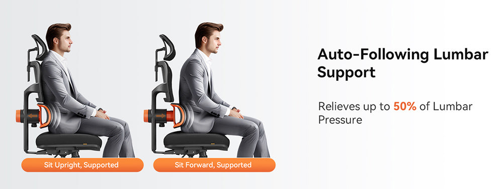 Ergonomická židle NEWTRAL NT001 s adaptivní opěrkou dolní části zad, nastavitelná opěrka zad ve 3 úhlech sklonu, loketní opěrka hlavy a 5 poloh pro zajištění, nylonová základna - standardní verze