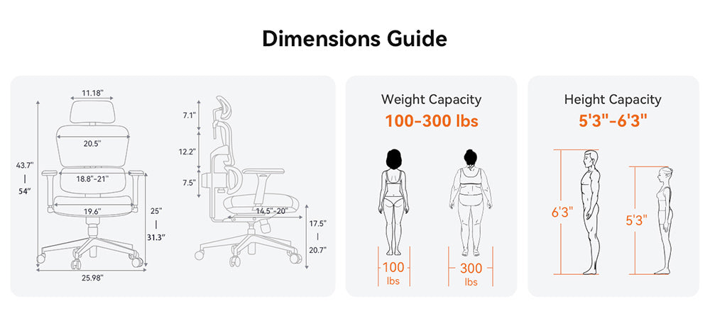 Ergonomická židle NEWTRAL NT001 s adaptivní opěrkou dolní části zad, nastavitelná opěrka zad ve 3 úhlech sklonu, loketní opěrka hlavy a 5 poloh pro zajištění, nylonová základna - standardní verze