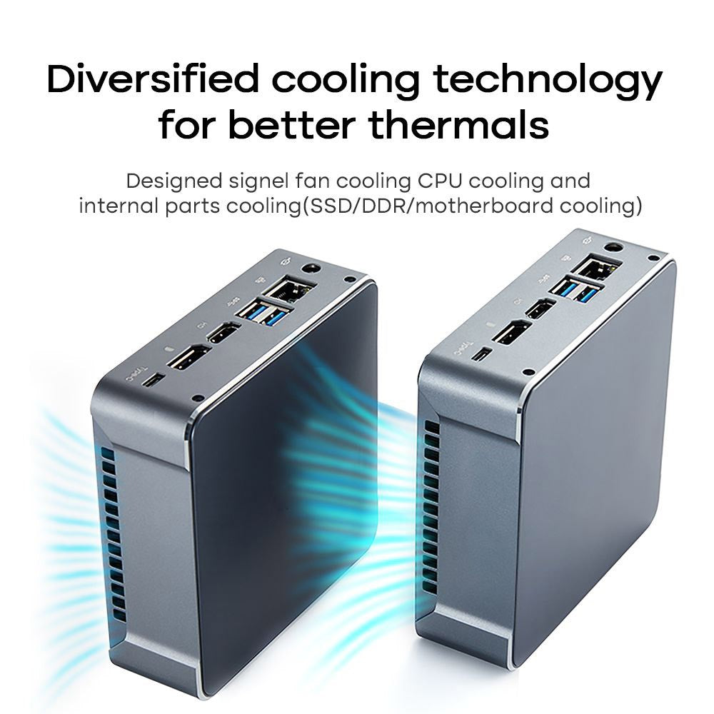 Mini PC Ninkear M11 s procesorem Intel Core i7-1165G7, 16GB DDR4 512GB SSD, Windows 11, WiFi 6