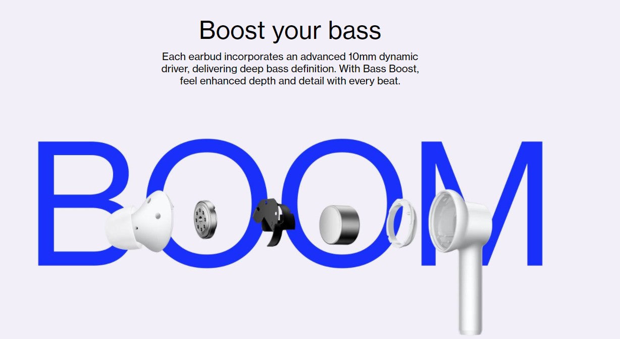 Sluchátka OnePlus Buds Z TWS – bílá