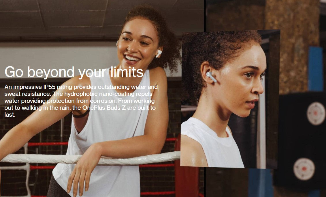 Sluchátka OnePlus Buds Z TWS – bílá