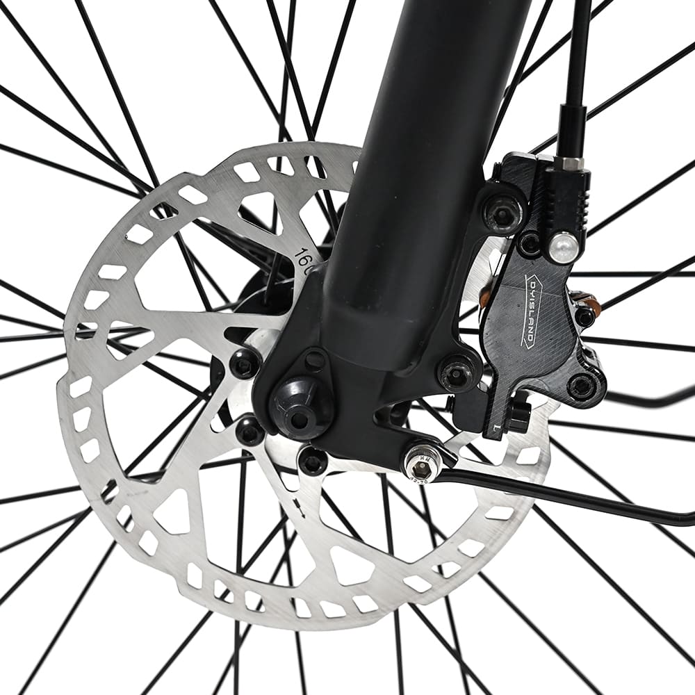 ONESPORT OT01 Electric Cargo Bike, 650W Motor, 48V 27Ah Battery, 20*2.6-inch Tire, 25km/h Max Speed, 100km Max Range, Hydraulic Disc Brakes, Front Suspension Fork - Blue