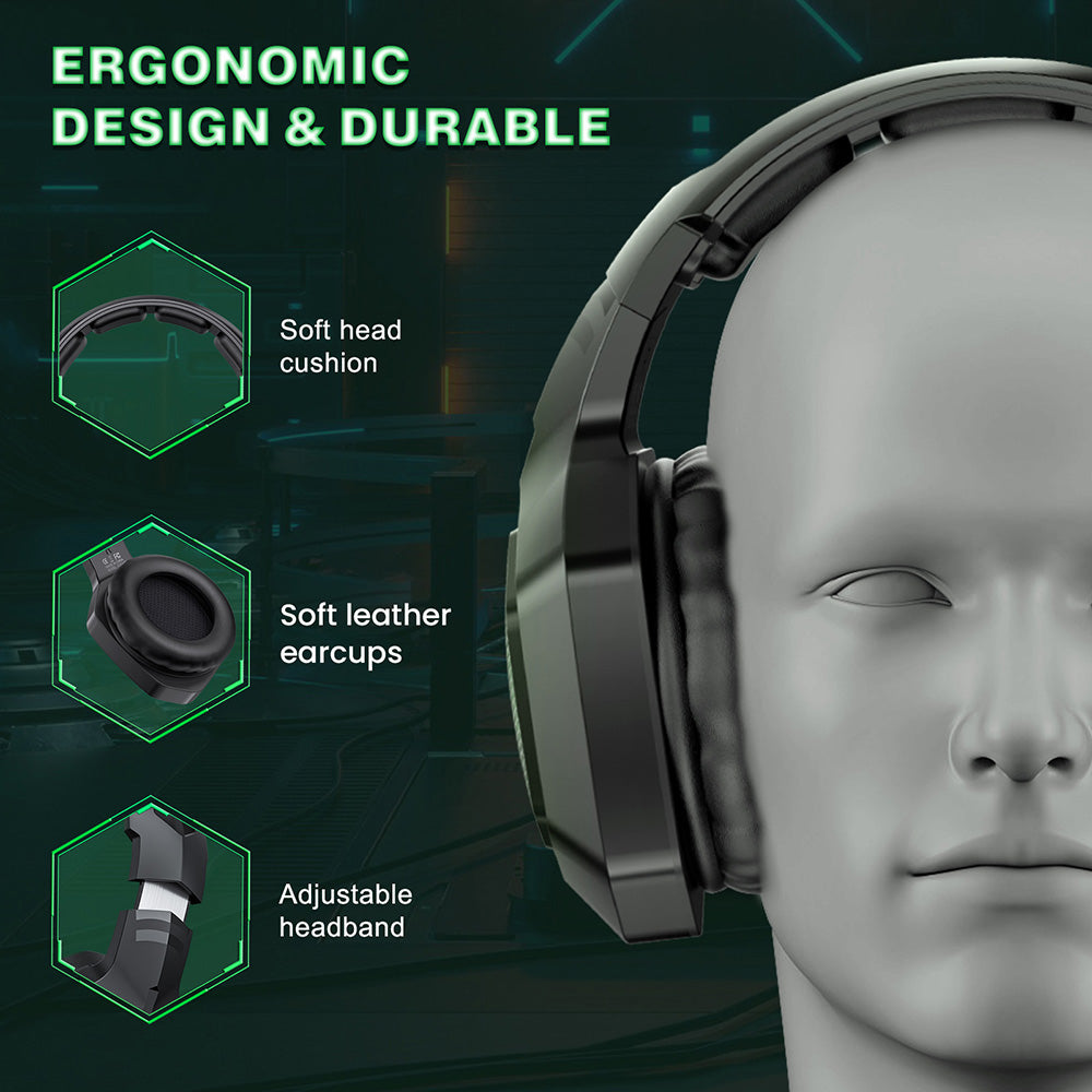 Bezdrátová herní sluchátka ONIKUMA B100 2.4G s Bluetooth