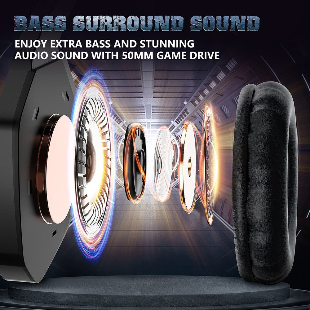 Herní sluchátka ONIKUMA K10 s kabelem