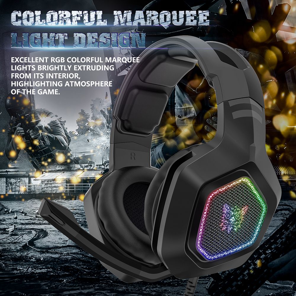 Herní sluchátka ONIKUMA K10 s kabelem