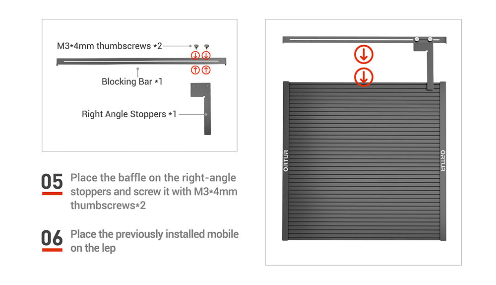 Laserová gravírovací platforma Ortur LEP1.0, pracovní plocha 448x400mm, rychlý odvod tepla
