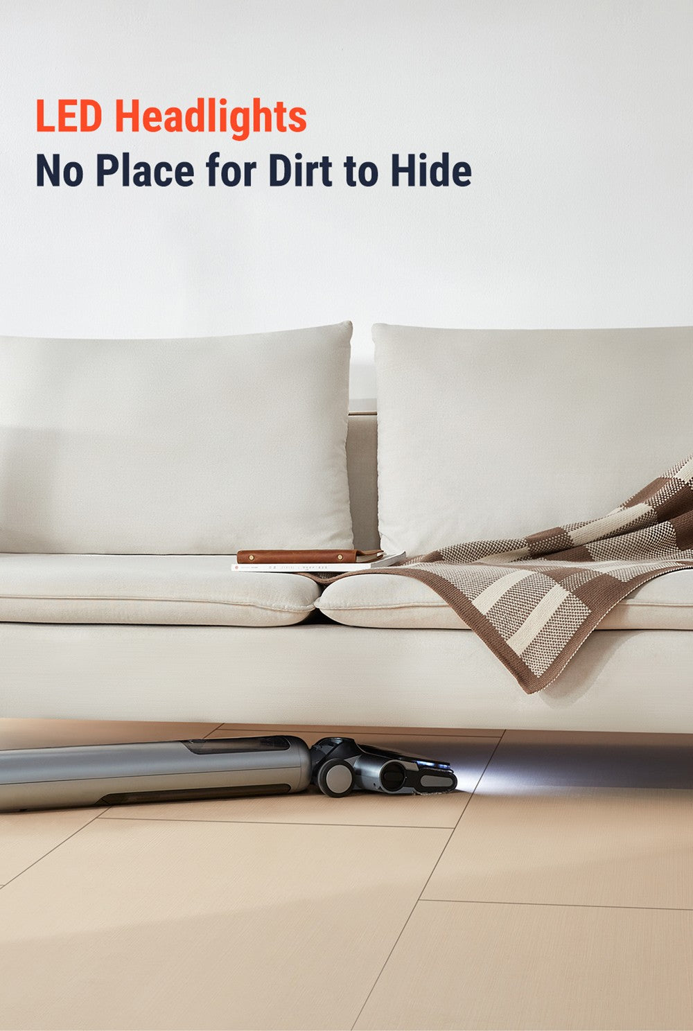 Mokro-suchý vysavač OSOTEK H200 Horizon, automatické samočištění, kapacita 4000 mAh, nádržka na čistou vodu 750 ml, inteligentní nastavení výkonu, doba provozu 35 minut, širší kartáčový válec