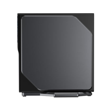 (2024 Upgraded Version) OUVIS S1 Mini PC with LCD Screen RGB Light, Intel Alder Lake N95 4 Cores Up to 3.4GHz, 16GB RAM 512GB SSD, 2*HDMI 2.0 4K HD Dual Display, WiFi 5 Bluetooth 4.2, 2*USB 3.0 2*USB 2.0 2*RJ45 - EU Plug