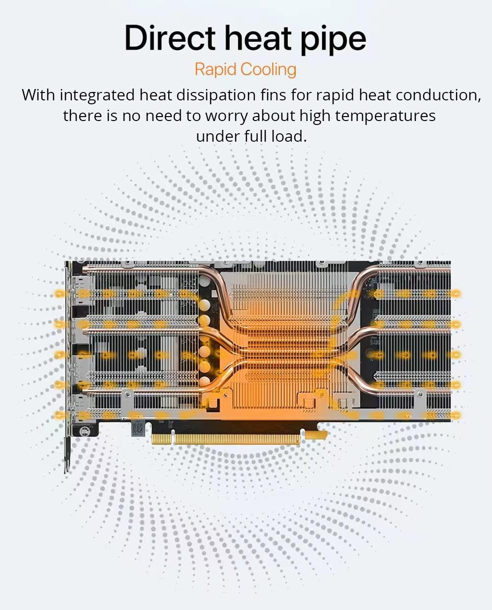 Herní grafická karta PELADN RTX2060 SUPER, 8GB GDDR6 RAM, 8pinový 128bitový procesor, dva ventilátory, PCI Express 3.0, 3xDP 1xHDMI - bílá