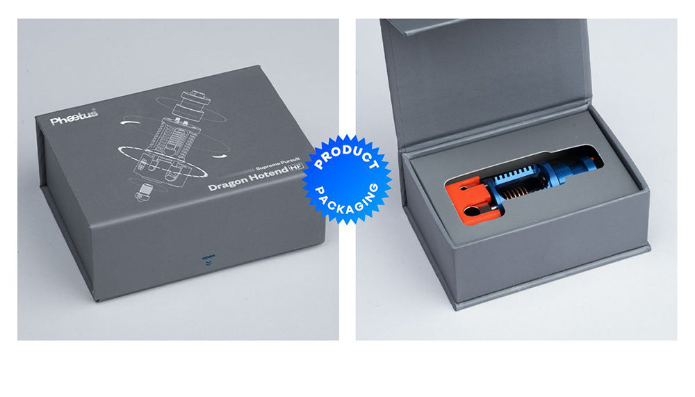 Phaetus Dragon Hotend ST V2.0 Super Precision 3D tiskárna Extruzní hlava pro V6 Hotend DDE DDB Direct Drive Bowden - černá