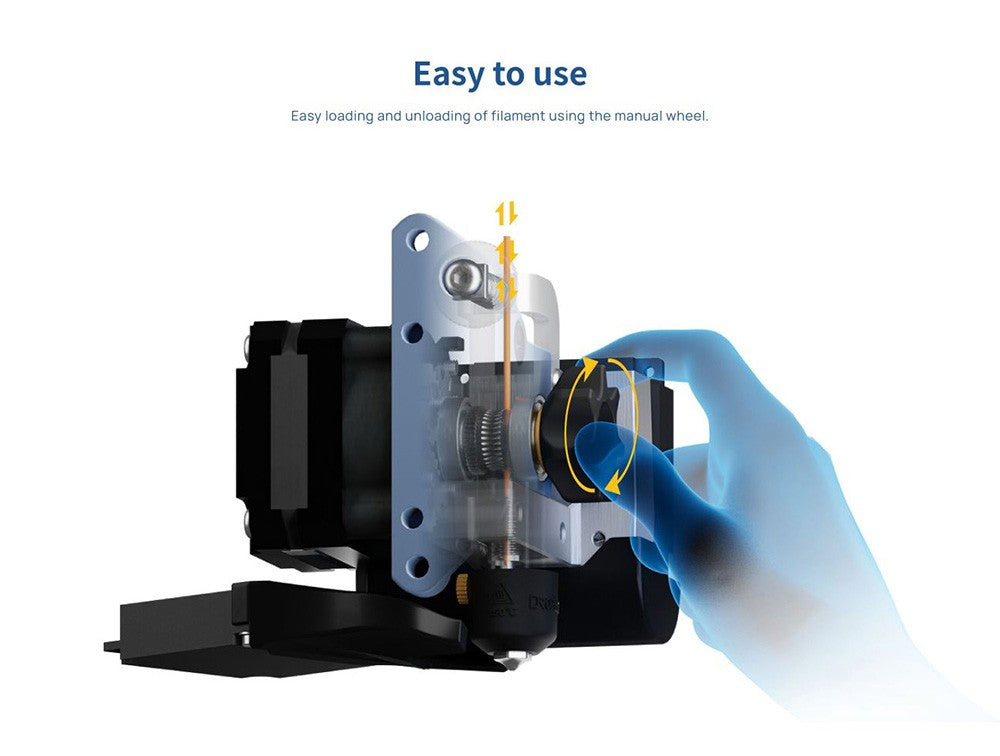 Extruder Phaetus OmniaDrop V3, dvojitý pohon, tisk flexibilním filamentem, chladicí systém hotendu