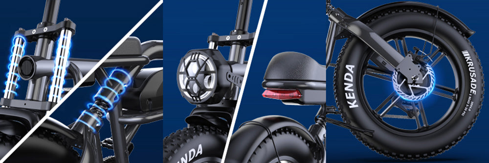 Elektrokolo PHNHOLUN C8 Pro, motor 1500 W, baterie 48 V 20 Ah, tlusté pneumatiky 20 x 4,0 palce, maximální rychlost 60 km/h, dojezd 190 km, odpružení vpředu i vzadu, řazení Shimano 7 rychlostí, kotoučová brzda, ovládání přes aplikaci