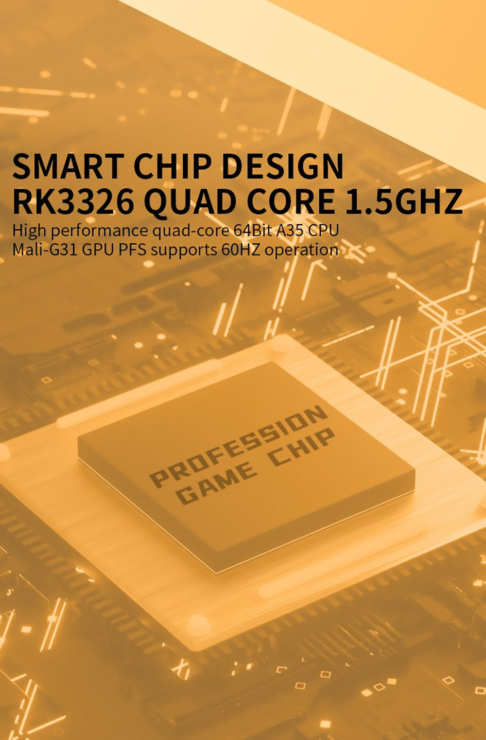 Kapesní herní konzole Powkiddy RGB20S, 16+128GB, 20 000 her, 3,5'' IPS OCA displej, open source pro Linux - modrá