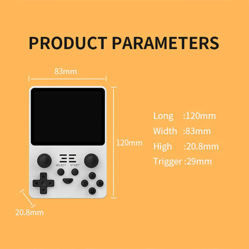 Powkiddy RGB20S Game Console 16GB Linux 128GB TF Card - Blue