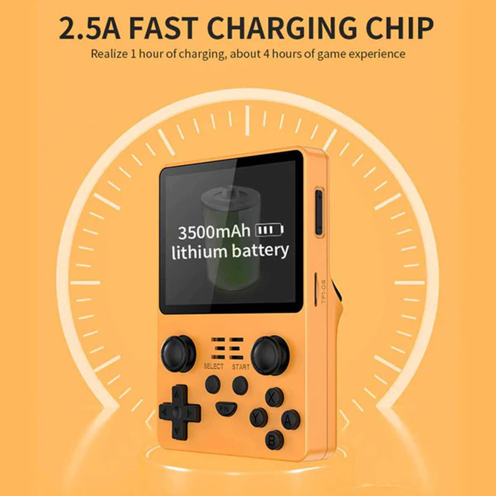 Powkiddy RGB20S Game Console 16GB Linux 128GB TF Card - Blue