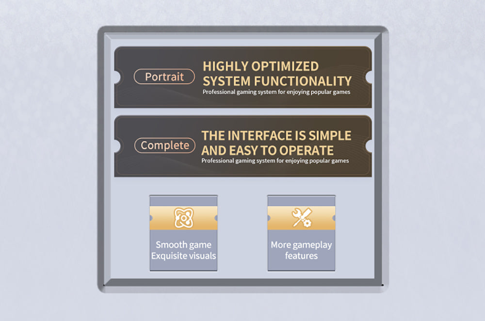 Kapesní herní konzole Powkiddy V20, 64GB TF karta, 3,5palcový IPS displej, systém s otevřeným zdrojovým kódem Linux, 64bitové 3D simulátory, 10 hodin hraní - šedá