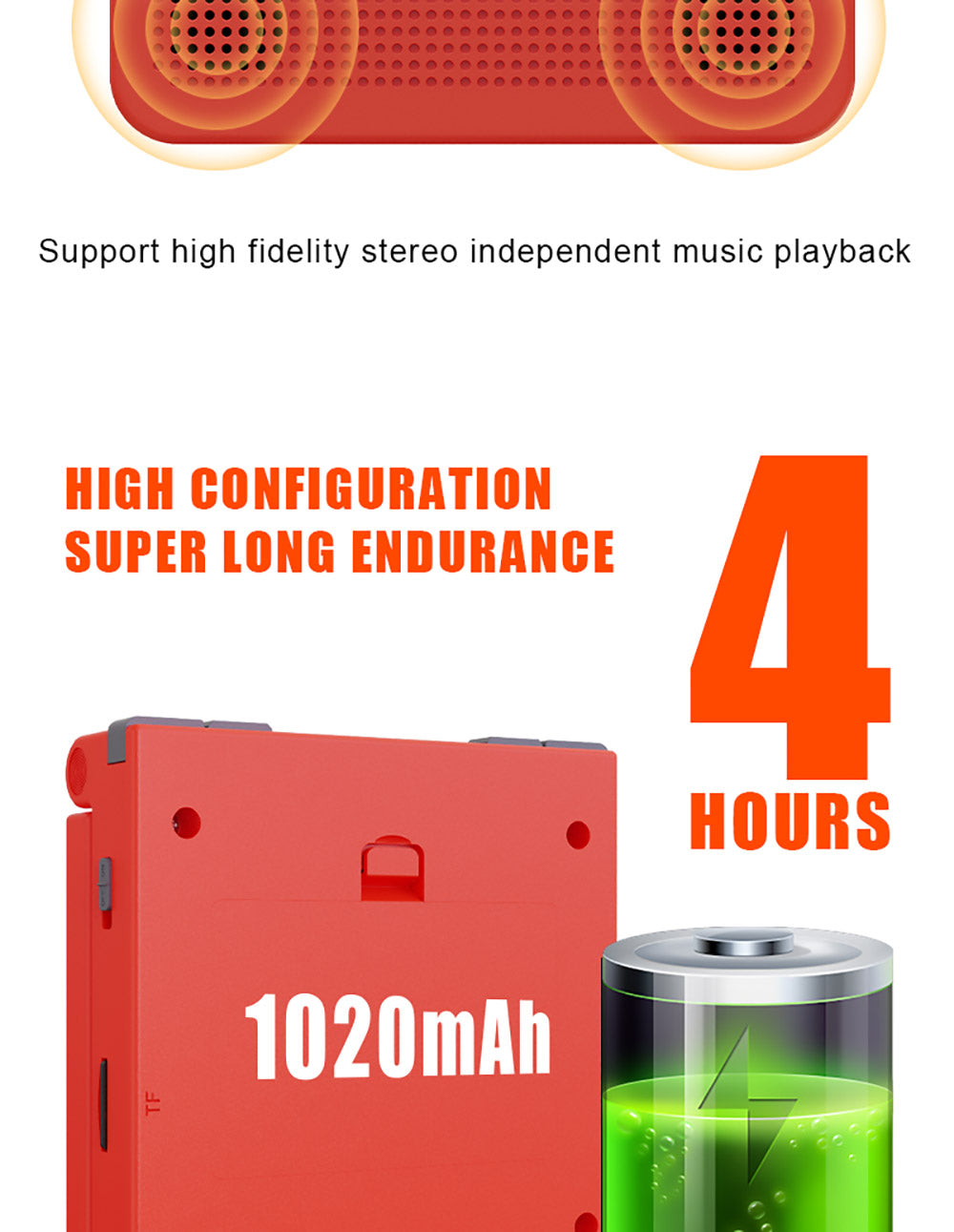 Powkiddy V90 3palcová IPS obrazovka, výklopná ruční herní konzole 64 GB, retro duální otevřený systém, 16 simulátorů, dárek pro děti - červená