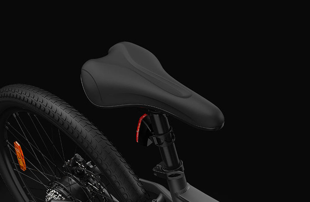 Elektrické kolo PVY Power, motor 1000 W, 48 V, 16,5 Ah, baterie, dojezd 100 km, pneumatiky 27,5*2,1 palce, hydraulická kotoučová brzda, tlumící vidlice SHIMANO, 7 rychlostí, vodotěsnost IP66 - šedá