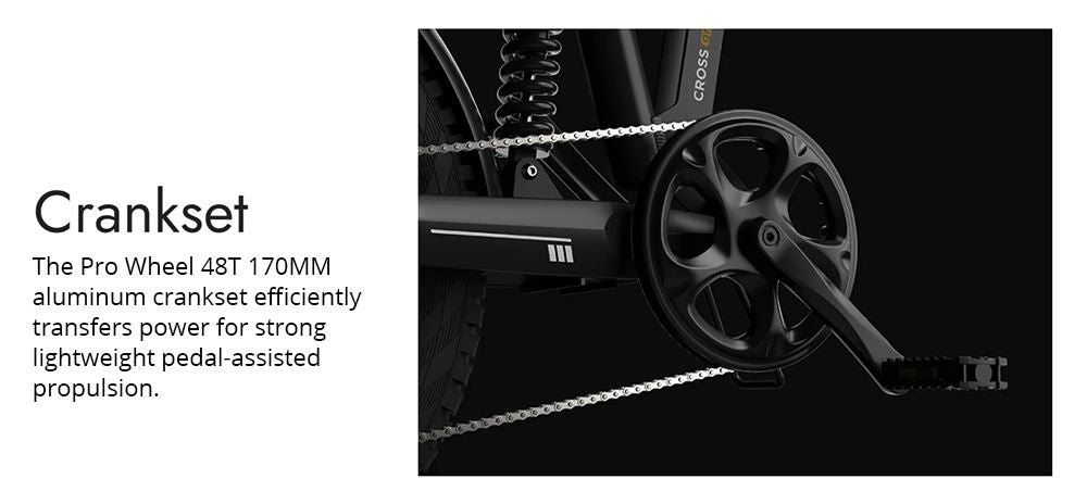 Elektrokolo PVY Turbo, motor 250 W, baterie 48 V 13 Ah, tlusté pneumatiky 20 x 4,0 palce, maximální rychlost 25 km/h, dojezd 100 km, řazení Shimano 7 rychlostí, mechanická kotoučová brzda, odpružená přední vidlice a mechanický tlumič vzadu.