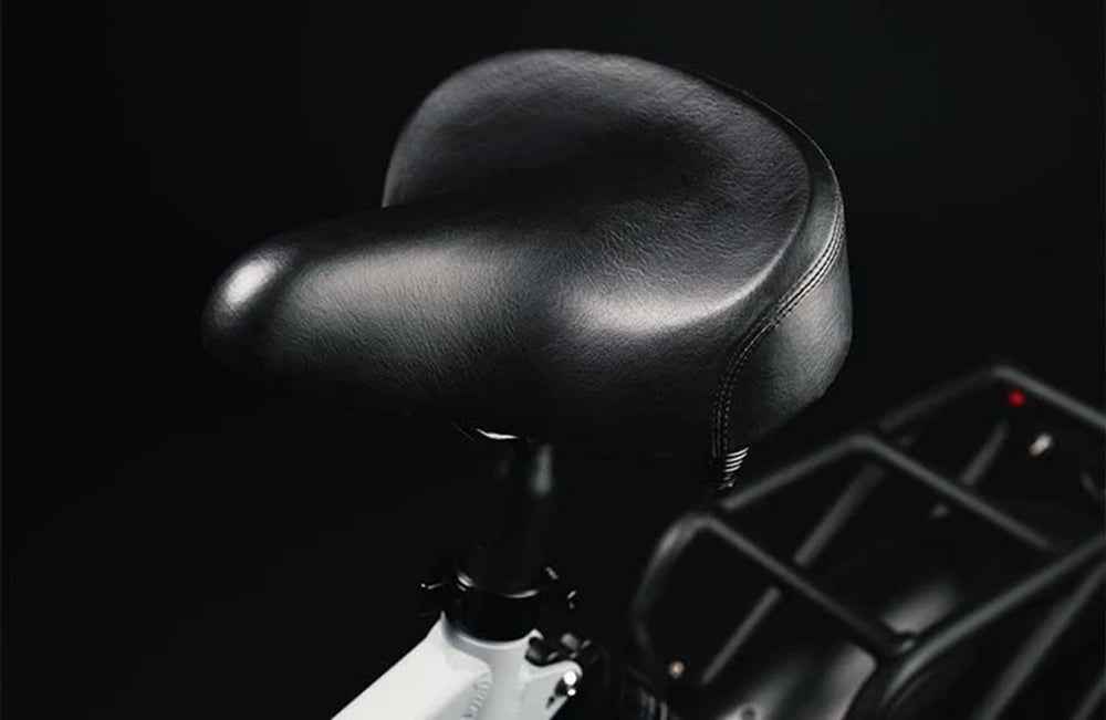 Skládací elektrokolo PVY Z20 Plus 1000W, tlusté pneumatiky 20*4,0, 48V, baterie 16,5Ah, dojezd 80–120 km, 7stupňová převodovka Shimano, uzamykatelná odpružená vidlice a zadní tlumič, hydraulická brzda, barevný LCD displej, nosnost 150 kg – zelená