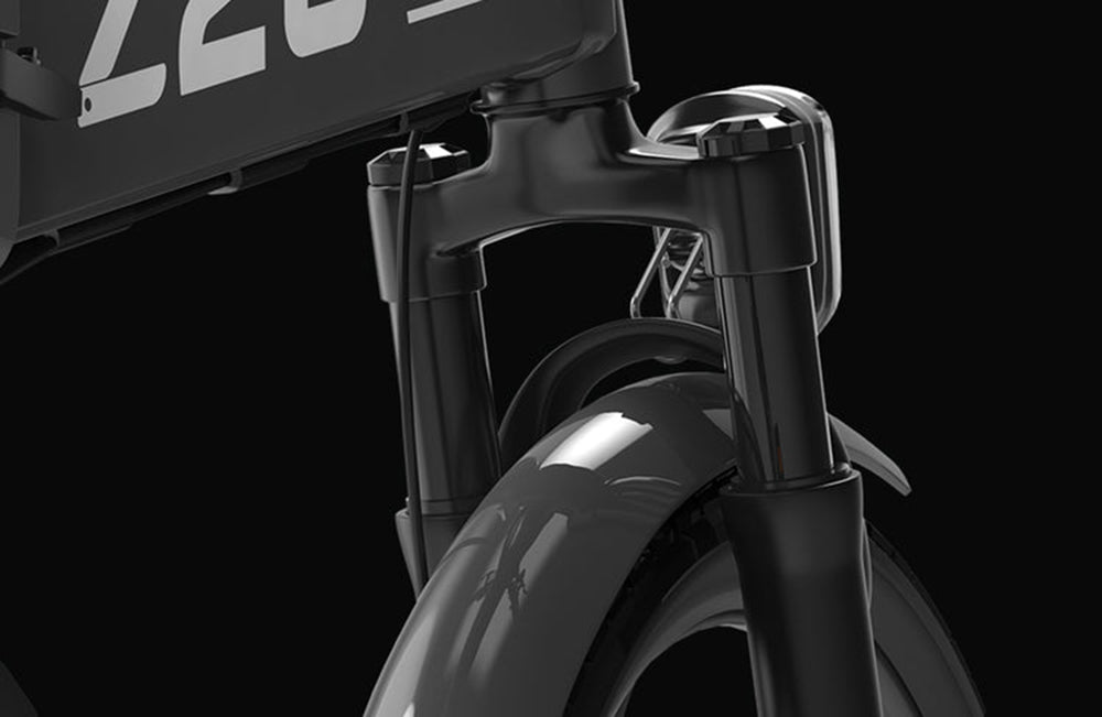 Elektrokolo PVY Z20 Pro, 20palcové pneumatiky, 250W motor v náboji, maximální rychlost 25 km/h, 36 V, 10,4 Ah, vyměnitelná baterie, dojezd 80–100 km, LCD displej – šedý