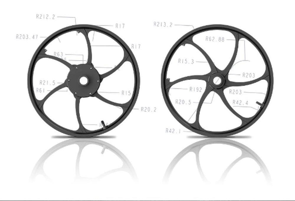 Elektrokolo PVY Z20 Pro, 20palcové pneumatiky, 250W motor v náboji, maximální rychlost 25 km/h, 36 V, 10,4 Ah, vyměnitelná baterie, dojezd 80–100 km, LCD displej – šedý