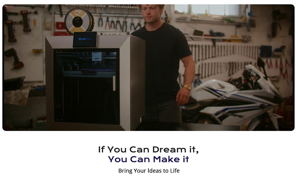 3D tiskárna QIDI TECH PLUS4, 600 mm/s, tisk při vysoké teplotě 370 ℃, aktivní vyhřívaná komora 65 ℃, 305*305*280 mm, 5palcová dotyková obrazovka, kamera 1080P, vícekovová kompozitní tryska, dvouvrstvá izolace, podpora vícebarevného systému, dálkové ovládání, Klipper V0.12.0