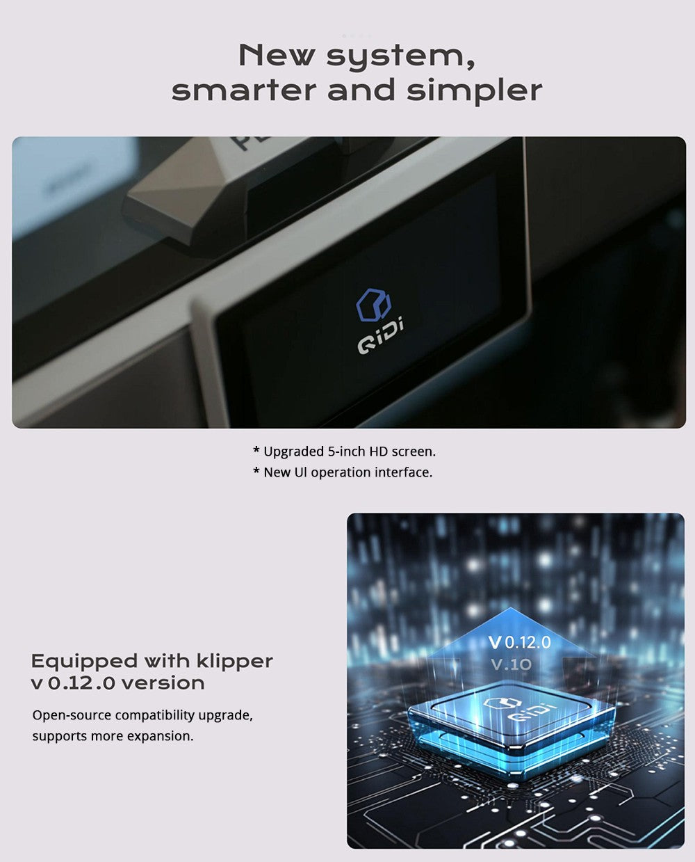 3D tiskárna QIDI TECH PLUS4, 600 mm/s, tisk při vysoké teplotě 370 ℃, aktivní vyhřívaná komora 65 ℃, 305*305*280 mm, 5palcová dotyková obrazovka, kamera 1080P, vícekovová kompozitní tryska, dvouvrstvá izolace, podpora vícebarevného systému, dálkové ovládání, Klipper V0.12.0